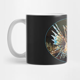 Lionfish | Fish hovering in the wide sea | Mug